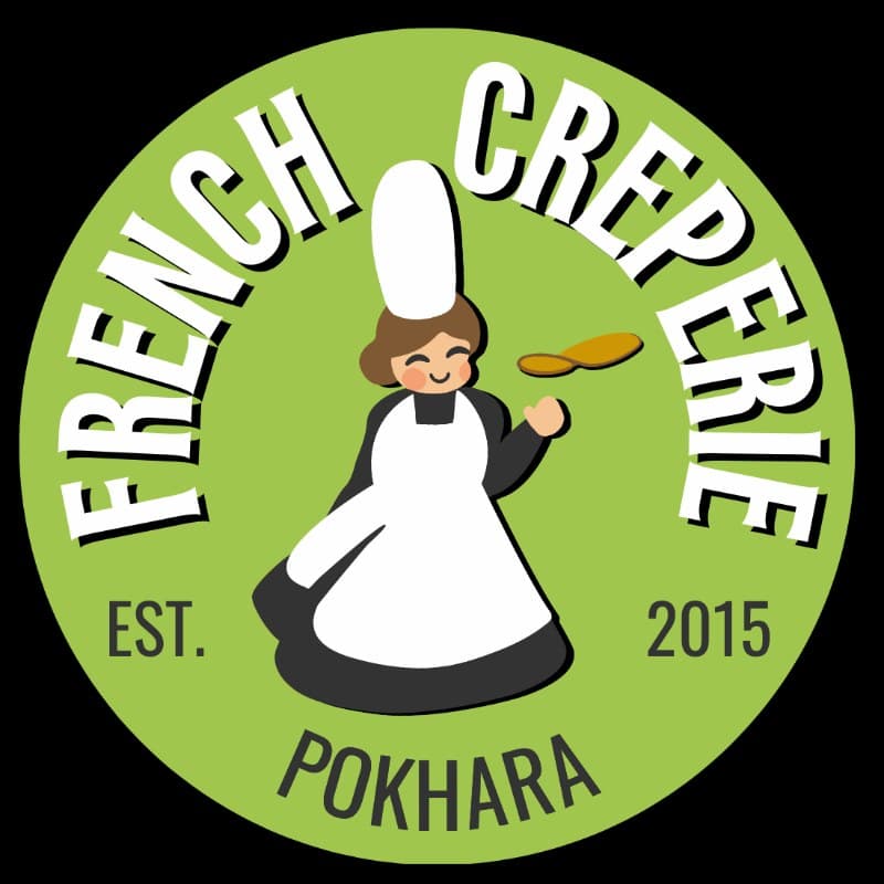 French Creperie Pokhara logo
